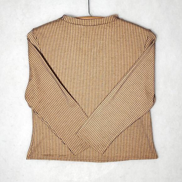 SWEET RAIN Long Sleeve Crop Top Woman's Size L - Picture 6 of 9